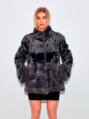 Куртка каракуль и норка 70 cm Frost