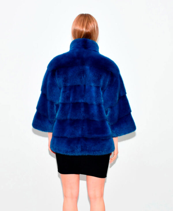 Куртка норка 60 cm Синий