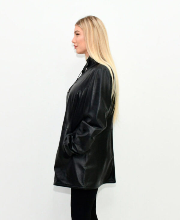 Женская кожаная куртка BLACK EBRY G
