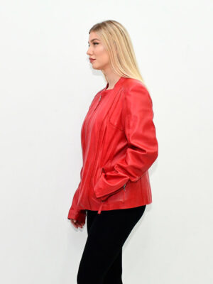 Женская кожаная куртка RED NIRITI