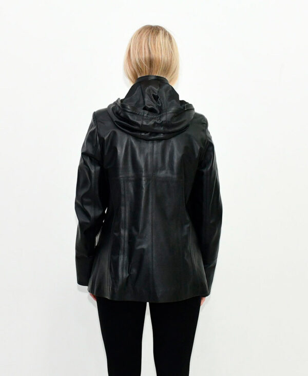 Женская кожаная куртка BLACK GIOLANTA