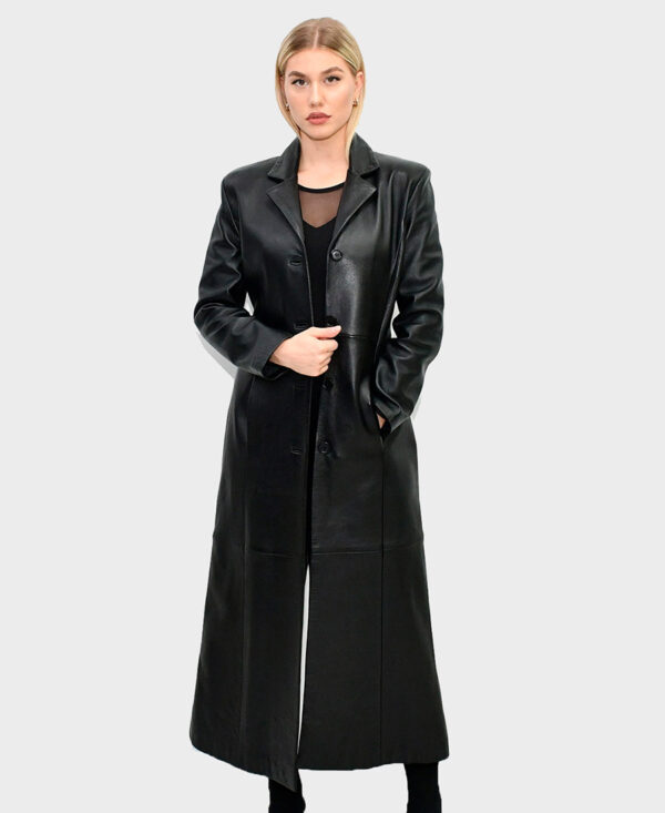 Женская кожаная куртка BLACK GRATSIELA 36N